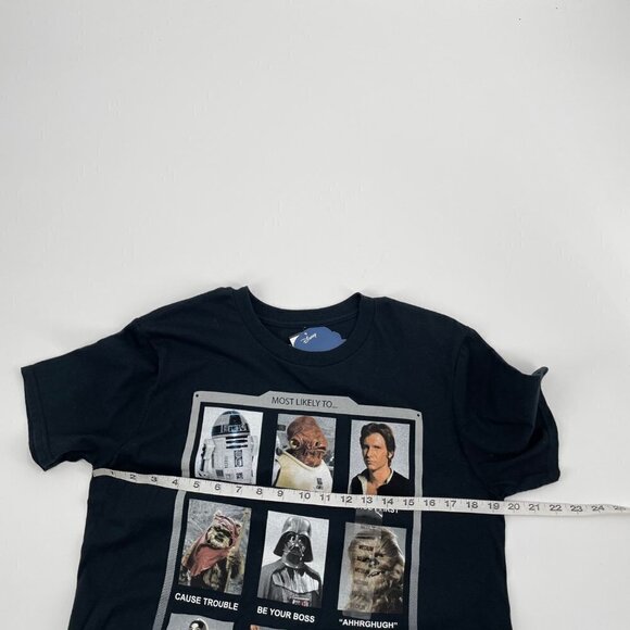 NWT Fifth Sun Star Wars Black Superlatives Most Likely T-Shirt Mens Size Medium - Picture 6 of 7